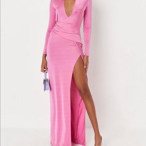Brand new with tag hot pink dress